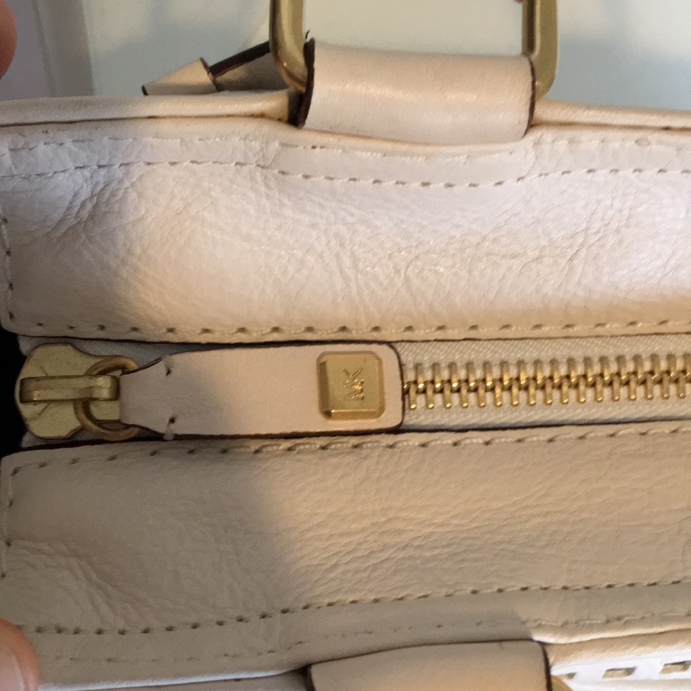 RARE leather Michael Kors $288 The Yacht Club - Picture 3 of 7